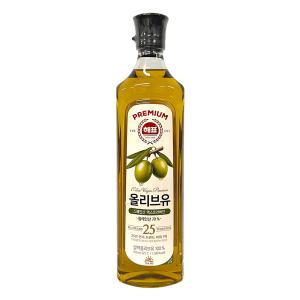 사조 해표 압착 프리미엄 올리브유 900ml x 1개