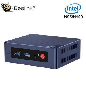 Beelink 미니 S 데스크탑 게이밍 PC 컴퓨터 인텔 11 세대 N5095 S12 프로 N95 N100 8GB 256GB 16G 500G 100