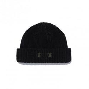 크리틱 WORMHOLE LOGO BEANIE BLACK CTHTDC003BK