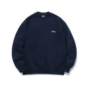 예일YALE (24SS) [ONEMILE WEAR] SMALL ARCH CREWNECK NAVY