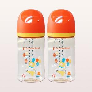 [더블하트] 모유실감 3세대 PPSU 서커스베어 240ml 트윈팩