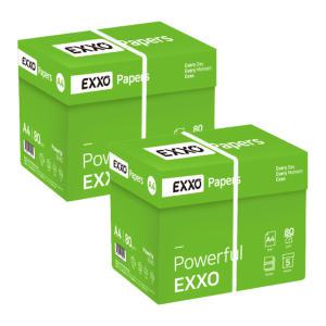 엑소 EXXO A4 복사용지 A4용지, 80g, 2500매, 2박스