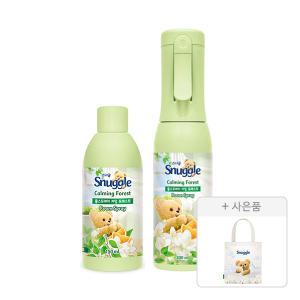 스너글 룸 스프레이 카밍 포레스트, 200ml, 1개 + 리필, 150ml, 1개 + 증정(스너곰 에코백, 1개)