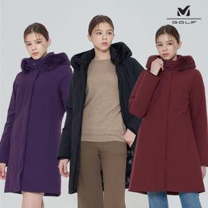 [NS홈쇼핑]밀레골프 24FW 여성 인퀼팅 덕다운 코트[34674264]