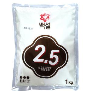 백설 발효조미료2.5 1kg  핵산