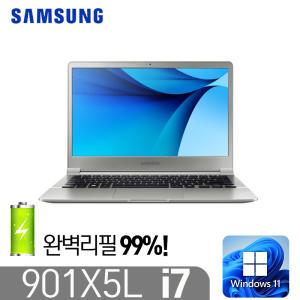 [삼성 NT901X5L]_배터리 완벽리필_아티브북9 인텔i7 윈도우11정품인증 i7-6500 8G SSD256 15인치 풀HD