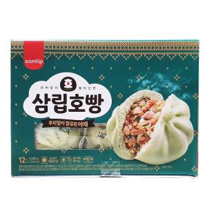 삽립 우리밀 야채 호빵 90g x 12개입