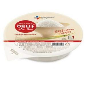 햇반 백미 즉석밥 210G x 36개