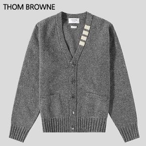 [THOM BROWNE] 톰브라운 가디건/리버스 저지 스티치 도니골 브이넥 카디건/ MKC455A Y1032 035 국내배송