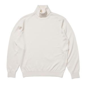 Verno Cashtouch Turtle-neck Knit Ivory