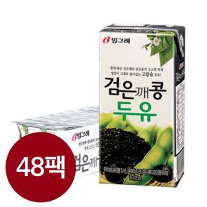 빙그레 검은깨콩 두유 190ml x 48팩