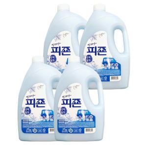 피죤 레귤러 피죤 블루비앙카 섬유유연제 용기 2500ml x4개