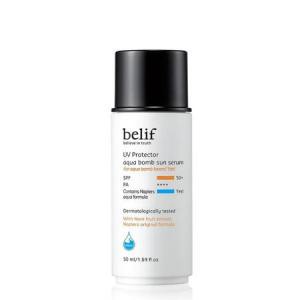 빌리프 UV 프로텍터 아쿠아 밤 선 세럼 50ml / 미백 주름개선 자외선차단