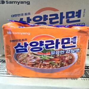 삼양라면 120g x 40입(한박스) 깔끔한 감칠맛 오리지널 5입 x 8개