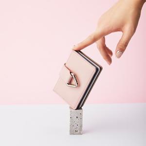 조셉앤스테이시 Amante Multi Accordion Card Wallet Pink Lavender