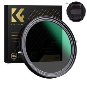 KnF 95mm NANO-X 가변 ND2-32 + CPL 2in1 필터 _ X 크로스 방지 (캡포함) Japan 8K AGC Glass ND2-ND32 + CPL Fader 2-i