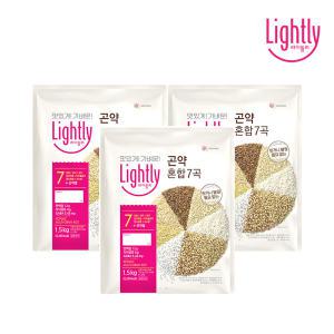 [라이틀리] 곤약혼합7곡 1.5kg 3개 [소비기한 2025-06-26]