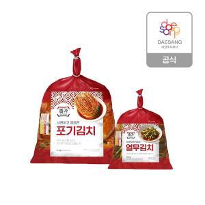 [종가집](기획)종가 포기김치 4kg+열무900g