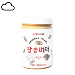 비소뉴 크리미 백프로 땅콩버터 500g 무가당 피넛버터