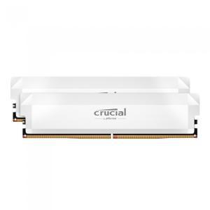 마이크론 Crucial DDR5-6400 CL38 PRO Overclocking White 패키지 대원씨티에스 (32GB(16Gx2))