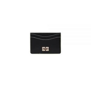 [가니]GANNI 24FW BLACK BOU CARD HOLDER (A5392 099) (블랙 가니 보우 카드 홀더) 119428494