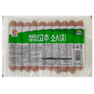 사조오양 청양고추 소시지 1kg