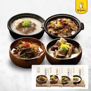 [원할머니] 인기세트 9팩 (육개장3팩+갈비탕2팩+뚝불2팩+설렁탕2팩)