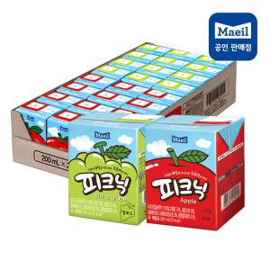 [매일유업]피크닉 사과 12 + 청포도 12 200ml 24팩