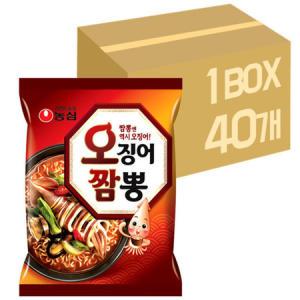 농심 오징어짬뽕 40개