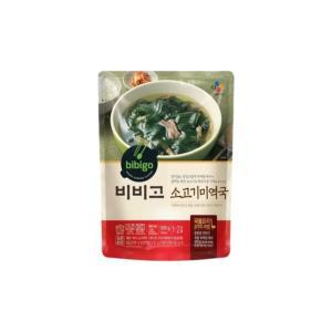 비비고 소고기 미역국 500g 6개