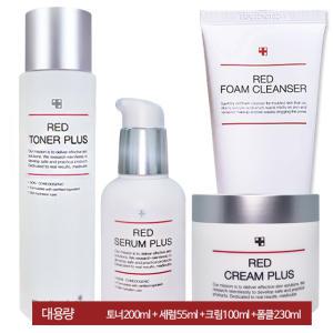 [오늘출발] 메디큐브 레드라인 2.0 플러스 4종 토너200ml 세럼 55ml 크림 100ml 폼230ml