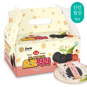 [품질보장] 호정가 초코약과세트 1KG / 달콤 초코 전통과자