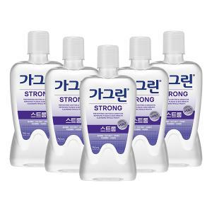 가그린 스트롱, 750ml, 5개