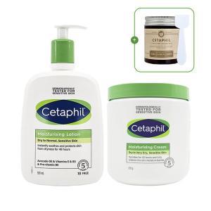 [기타][Cetaphil] 세타필 모이스춰라이징 로션 591ml+크림550g+스파출라+소분통