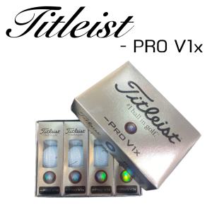 타이틀리스트 마이너스 -Pro V1x 4피스 골프공 12볼