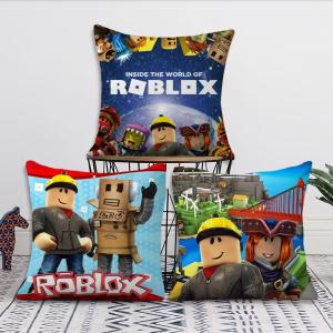 로블록스 게임 R-Roblox 베개케이스 슈퍼 소프트 쿠션 커버 홈 침실 방 장식 소파