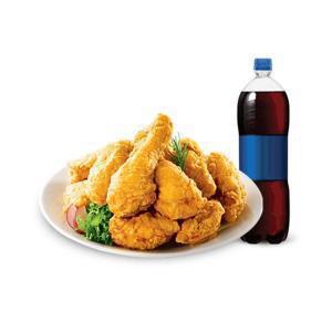 [처갓집 양념치킨] 후라이드치킨+콜라 1.25L