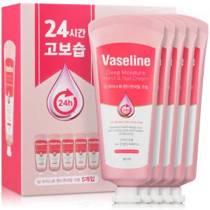 바세린 핸드크림 핸드로션 60ml 5개 세트 선물 고보습