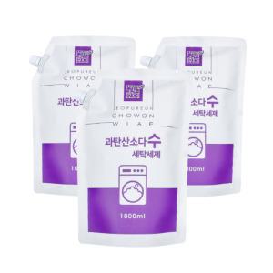 저푸른 초원위에 과탄산소다수 워터 1000ml x3개입