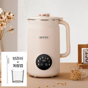 한글판 Wifer 대용량 1.2L 자동 두유기 두유 콩국수 콩물 메이커 제조기 한글설명서 한