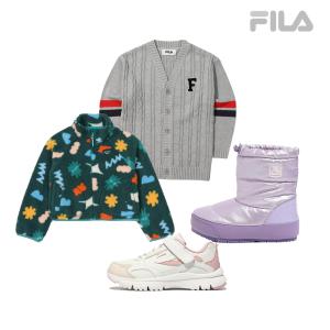 [FILA KIDS] 휠라키즈 겨울 베스트 아이템 총 출동! 최대 54%! 아동화/다운/플리스/맨