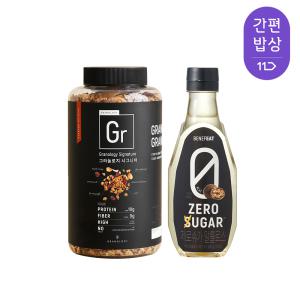 그라놀로지 수제 프리미엄 그래놀라 시그니처 440g + 제로슈가 알룰로스 540g