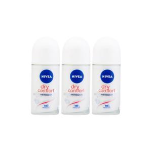 3개 NIVEA 니베아 데오 롤온 드라이 컴포트 50ml