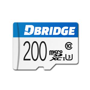 디브릿지 마이크로SD카드 200GB 핸드폰 스마트폰 외장메모리 미니 microSDXC 200기가