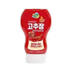 짠맛을 줄인 고추장 튜브 신송 350g