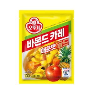 오뚜기 바몬드 카레 매운맛 골드 100g 1개