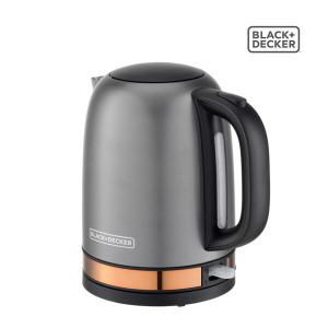 블랙앤데커 BXEK2001-A 무선전기주전자 1.7L 스테인리스 1850W 급가열 탈착식거름망 SUS304 커피