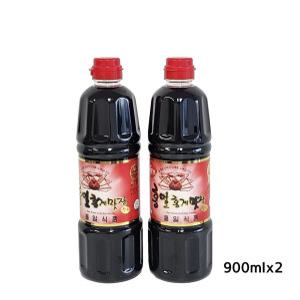 홍일식품 홍게 간장 대표 만능 맛장 소스 편스토랑 전참시 900ml 2병