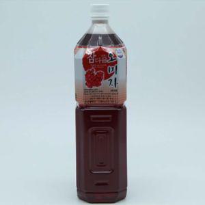 음료베이스 참다음 오미자원액 1.5L 식자재 식료품 가공식품 음료 즙 에이드 카페 디저트 브런치 칵테일