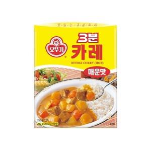 오뚜기 3분카레 매운맛200g x 24개(1박스)/